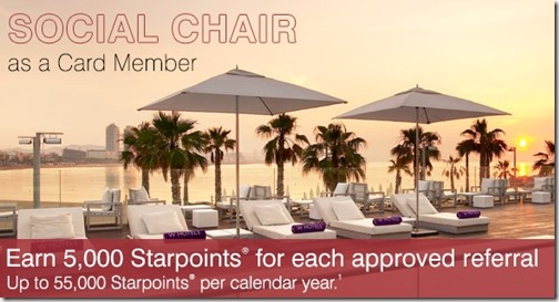 Refer a friend SPG Amex