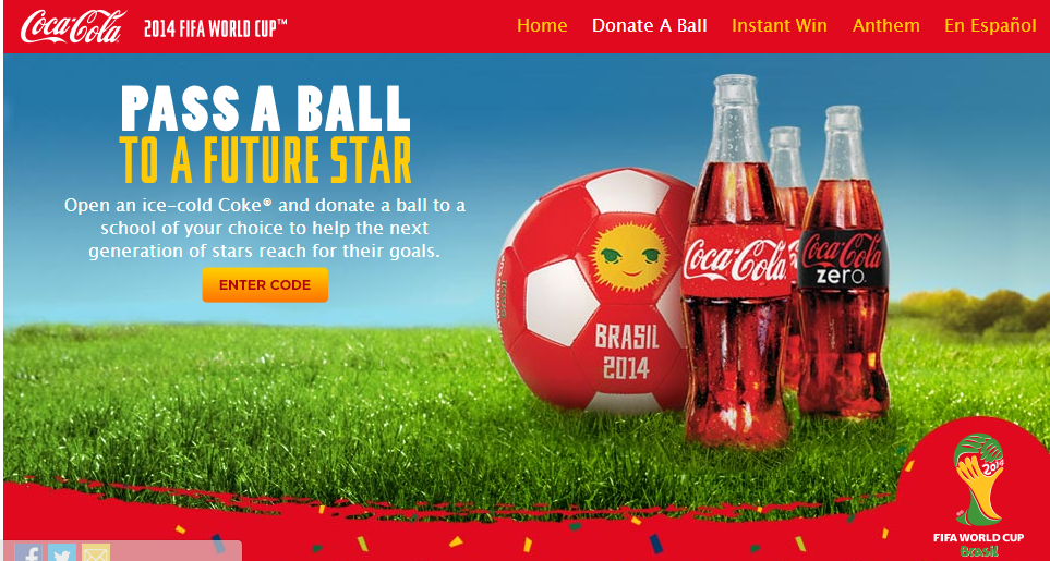 coke rewards soccer