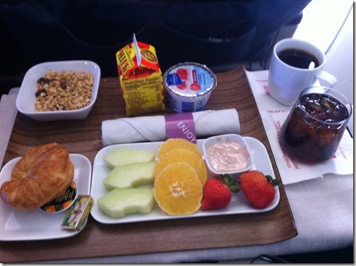 Delta Meals In First Class