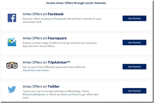 Amex Sync Through Social Channels