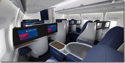 Delta 757 Business Elite Flat Bed