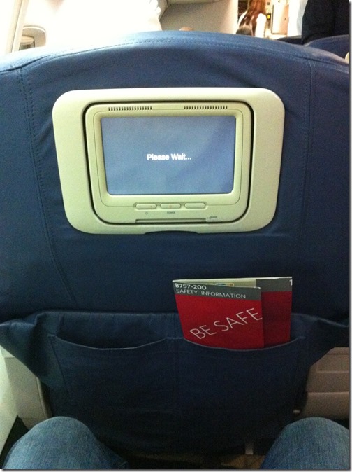 Delta 757 First Class IFE System