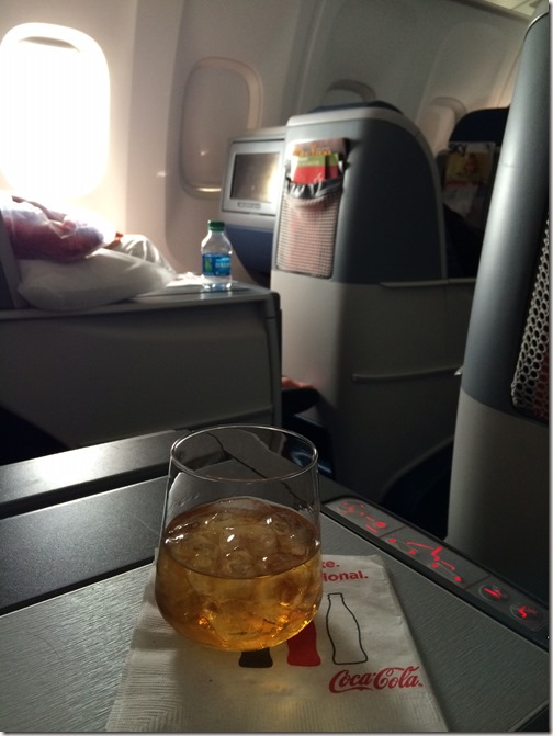 Delta Woodford Reserve In First Class 2