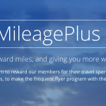 a blue sky with clouds and white text