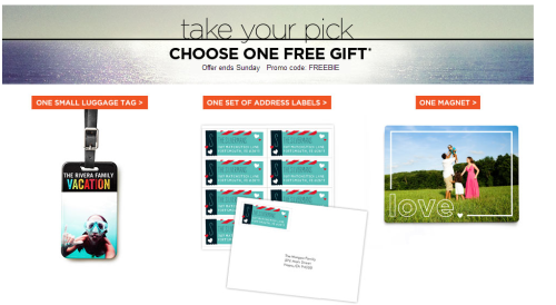 shutterfly free gift new pmm