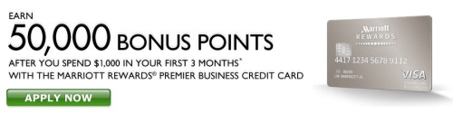 Marriott Rewards Premier Business Credit Card