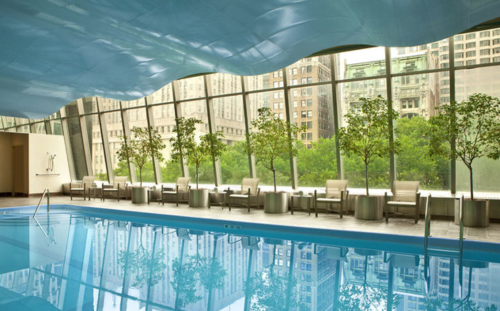NYC hotel swimming pols