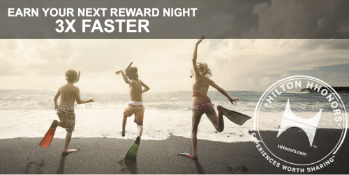 Earn Double or Triple Points with Hilton