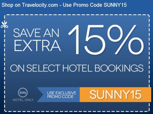 Travelocity 15 Percent Off 2014