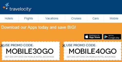 Travelocity 30 Off 100 Promotion