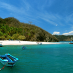 a group of boats in the water