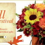 a bouquet of flowers in a vase