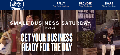 Small Business Saturday Registration Details 