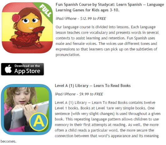 free apps for kids