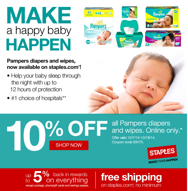 staples pampers deals pmm