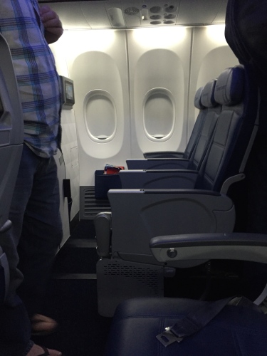 Delta 737-900ER Economy Comfort Seat