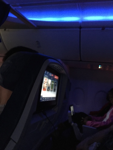 Delta 737-900ER Cabin Lighting