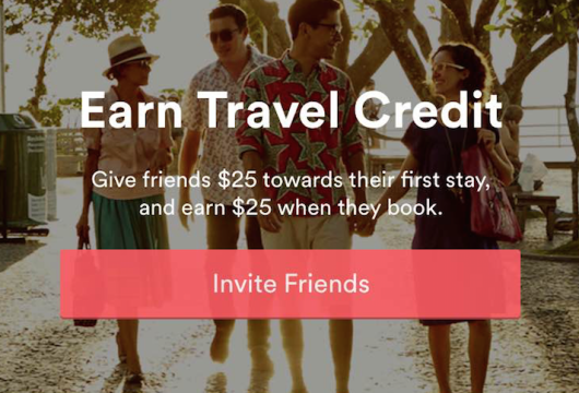 Airbnb Signup Bonus For $25 Free Travel Credit