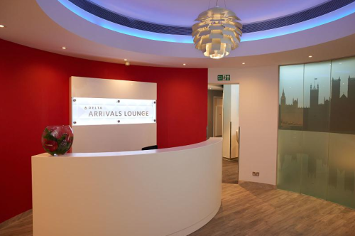 Delta Opens Arrivals Lounge In London