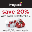 Double Dip 20% Promo With LivingSocial + Citi Wallet