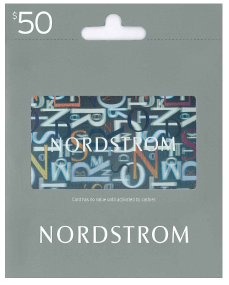 nordstrom gift card box