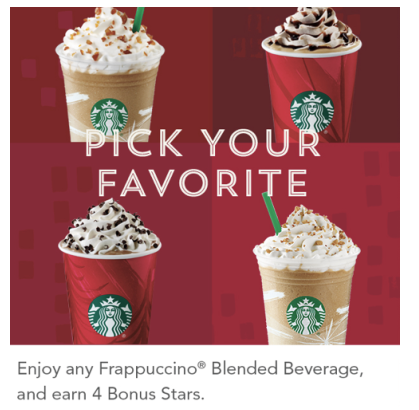 Easy Way To Earn 20 Starbucks Stars Bonus