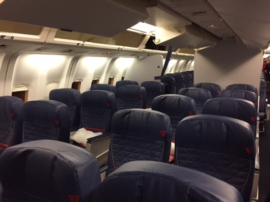 First Look: New Delta Comfort+ On Delta 767