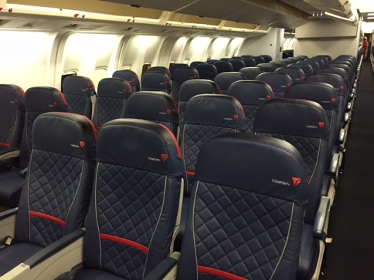 First Look: New Delta Comfort+ On Delta 767