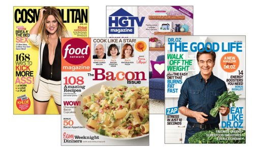 $5 Magazine Subscriptions To HGTV, Food Network