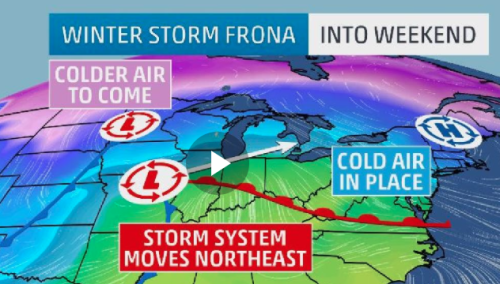 Winter Storm Frona Bringing Travel Nightmares?