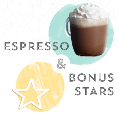 Starbucks 3 More Easy Bonus Stars (Targeted)