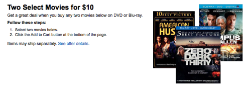 Best Buy: Bogo DVDs And Blu-rays Today!