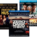 a collection of movies on dvd cases