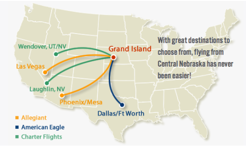 a map of united states with different directions