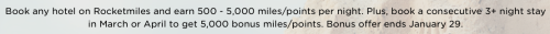 Your Spring Vacation + 5,000 Bonus Miles/Points