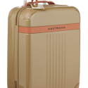 a brown suitcase with a handle