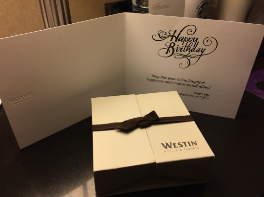 Westin Birthday Present