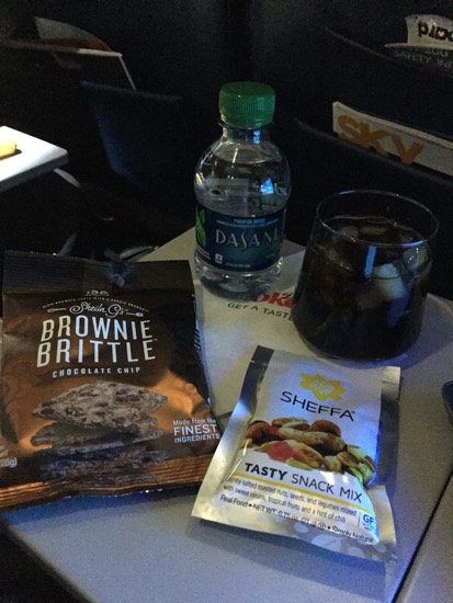 I've tried out a lot of snacks in Delta First Class over the years but today I was blown away by a new snack that is 100% now my favorite!