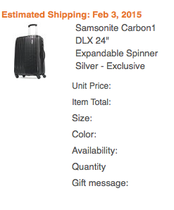 Samsonite Stackable Promotion Going On Now = Hot Deals!