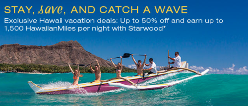 Up To 50% Off And Up To 1,500 Bonus Miles/Night With SPG