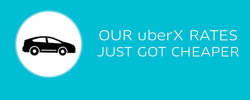 UberX Lowers Rates By 20%