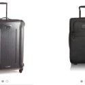 a collage of luggage