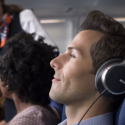 a man wearing headphones on his head