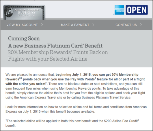 American Express Pay with Points