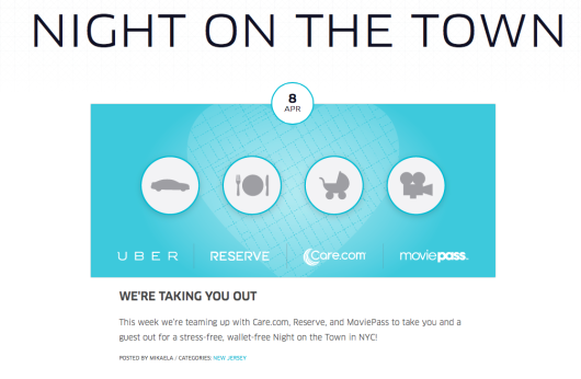 Win A Night On The Town From Uber!