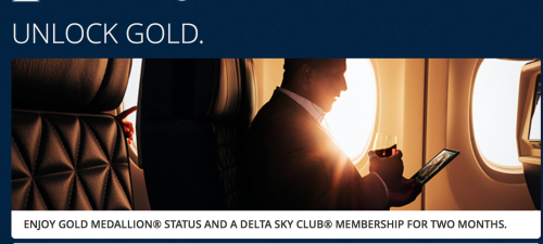 Free Delta Gold Medallion Status and 15,000 SkyMiles