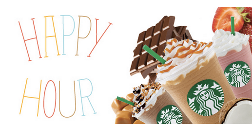 Happy Hour Starts Today - Starbucks Style!