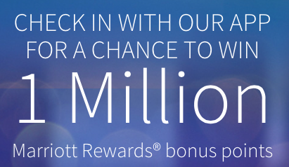 Chance To Win 1,000,000 Marriott Rewards Points