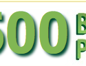 a green number with black text