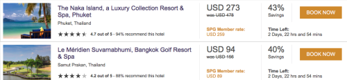SPG Hot Escapes Up To 43% Off